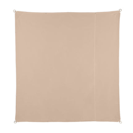 Square Sun Shade Sail, Beige – UV-Resistant Polyester