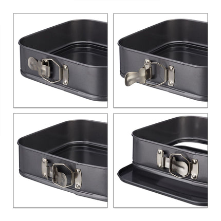 Square baking tins set of 3