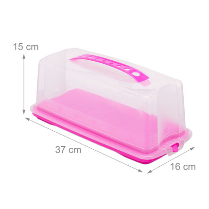 Square cake box