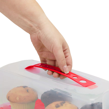 Square cake box