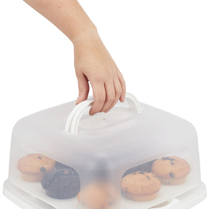 Square cake box
