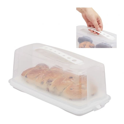 Square cake box