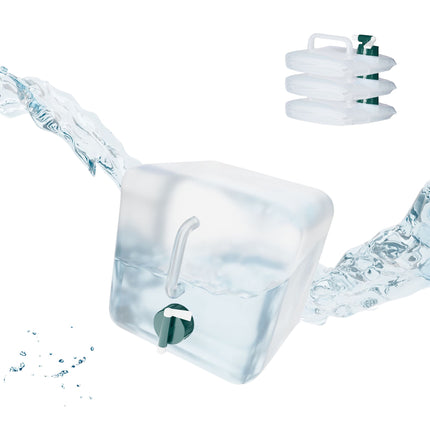Square collapsible capsules in a set of 4