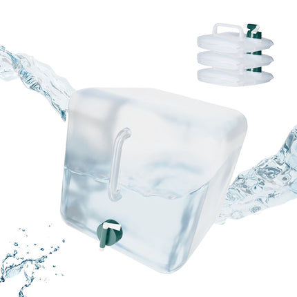 Square collapsible capsules in a set of 4