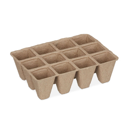 Square fiber pots