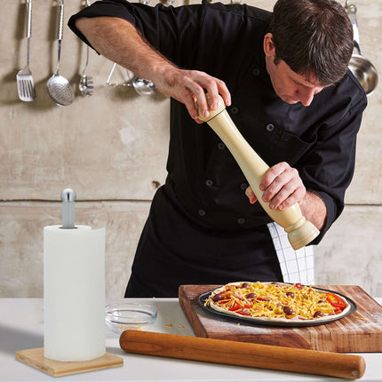 Square holder for paper towels