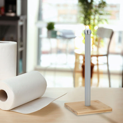 Square holder for paper towels