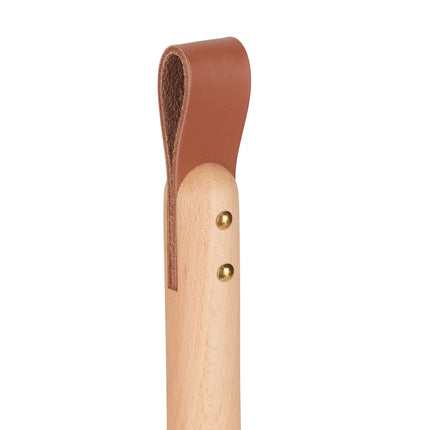 Square kitchen roll holder in wood