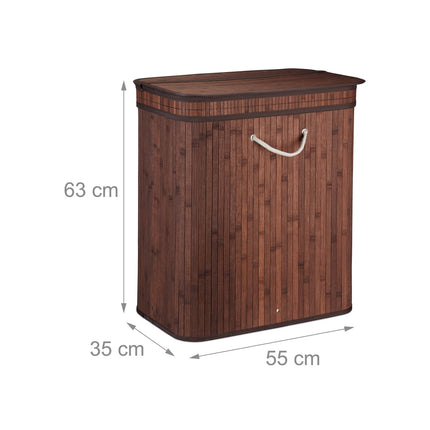 Square laundry basket