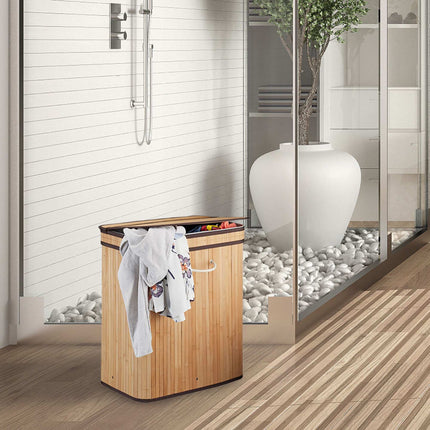 Square laundry basket