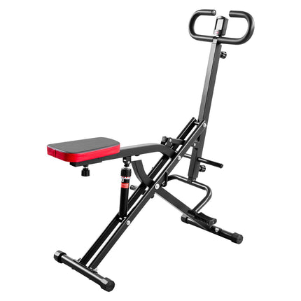 Squat Machine, Foldable, 12-Level Resistance, 300 lb