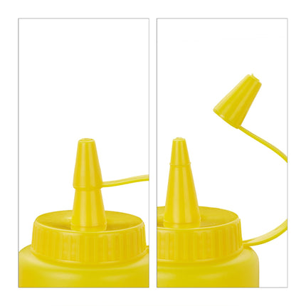Squeeze bottle, set of 9