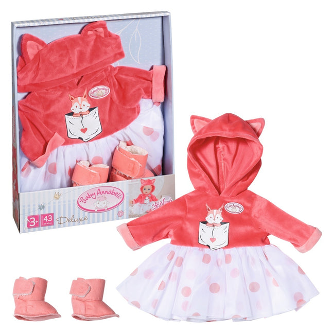 Squirrel Tutu Outfit for 43 cm Baby Annabell Doll