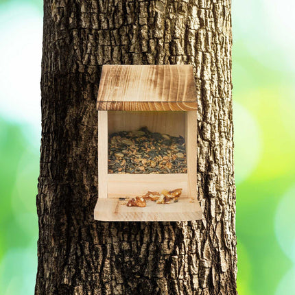 Squirrel feeder Wood