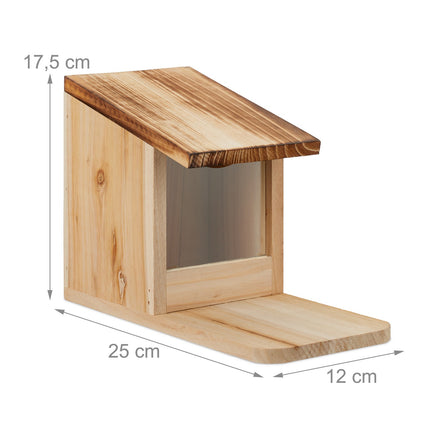 Squirrel feeder Wood