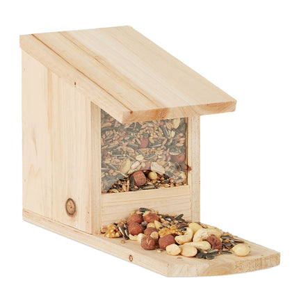 Squirrel feeder for placement