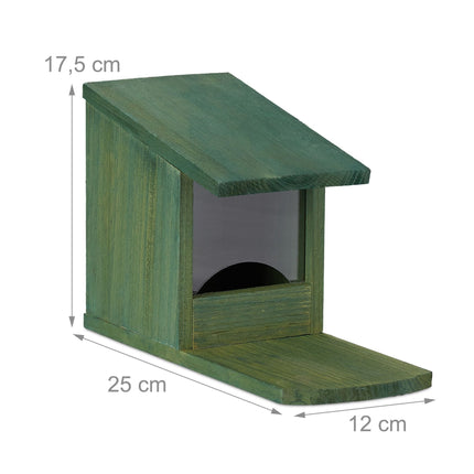 Squirrel feeder for placement