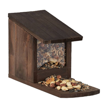 Squirrel feeder for placement