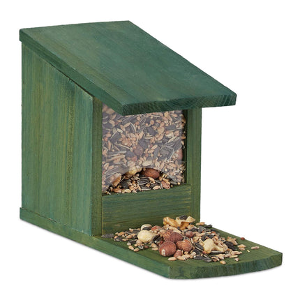 Squirrel feeder for placement