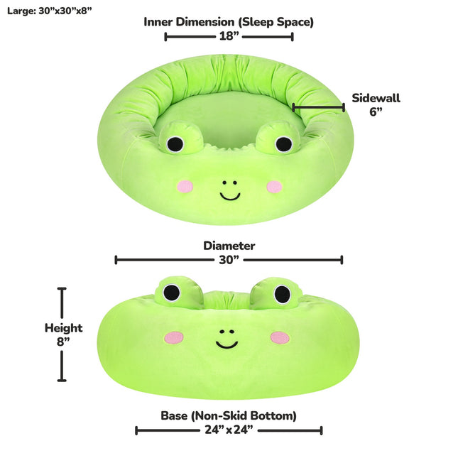 Squishmallows Pet Bed Wendy The Frog, 75 Cm