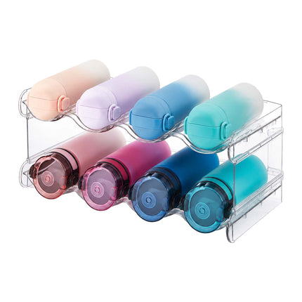 Stackable Bottle Rack – Modular, Expandable, Transparent