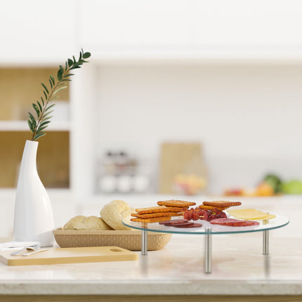 Stackable cake stand in a set of 3