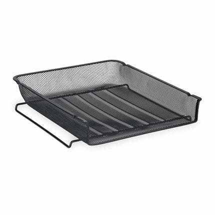 Stackable metal document tray