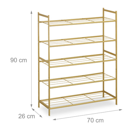 Stackable shoe shelf