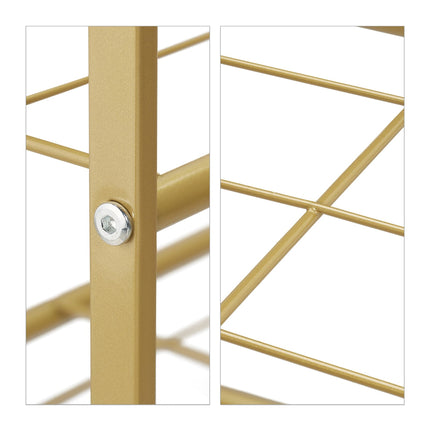Stackable shoe shelf with 4 shelves