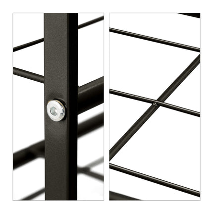Stackable shoe shelf with 4 shelves