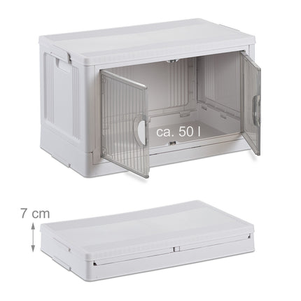 Stackable storage box 50 liters