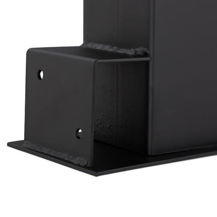 Stacking aid in black wood in a set of 4