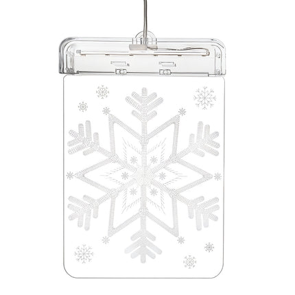 Stained glass LED 3D- snowflake