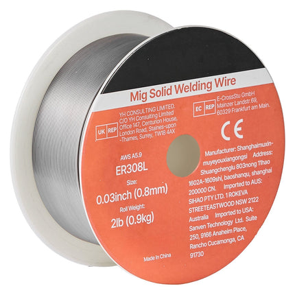 Stainless MIG Welding Wire ER308L 0.8mm, 0.9kg