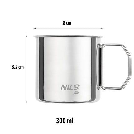 Stainless Steel 4-Cup Set