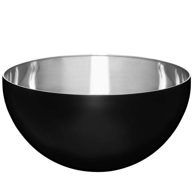 Stainless Steel Bowl, 1.5 L, 19 cm, Black, Dishwasher Safe