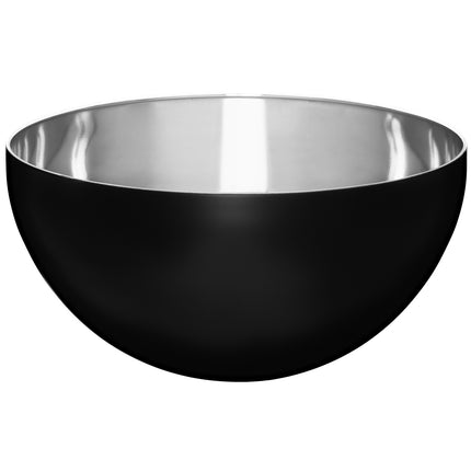 Stainless Steel Bowl 3.5L, 24 cm, Black, Dishwasher Safe