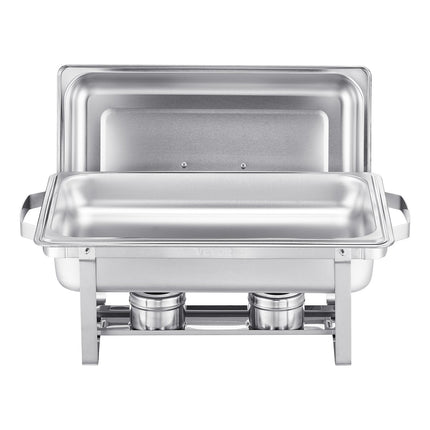 Stainless Steel Chafing Dish Set, 8 Qt, 2 Pack