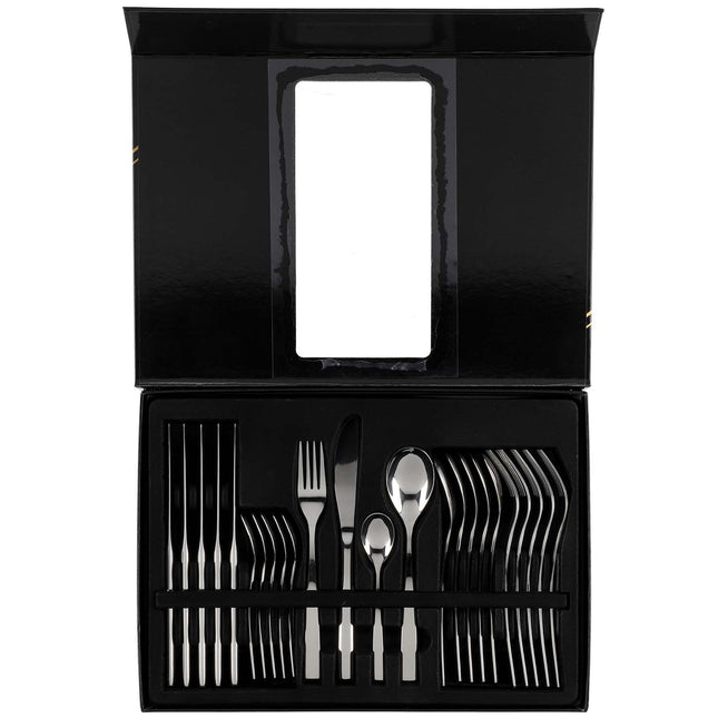 Stainless Steel Cutlery Set, 24 Pieces