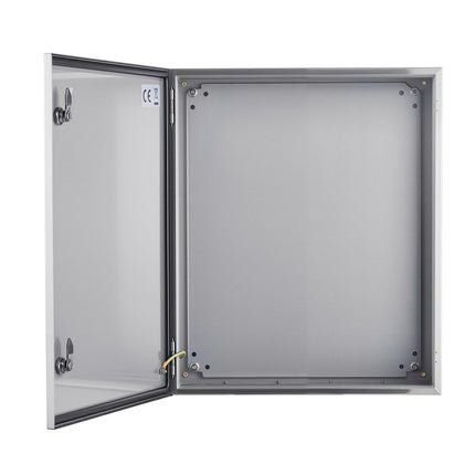 Stainless Steel Electrical Enclosure 60x50x20cm, IP66, Wall-Mount