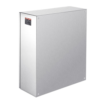 Stainless Steel Electrical Enclosure 60x50x20cm, IP66, Wall-Mount