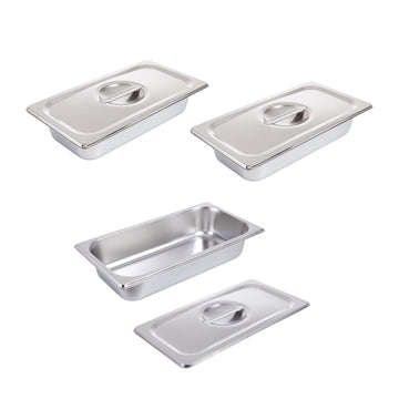 Stainless Steel Gastronorm 3-Piece Container Set