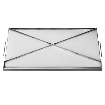 Stainless Steel Griddle 32x16 in, Gas Grill Flat Top