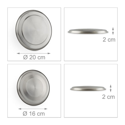 Stainless Steel Hob Protection Lids