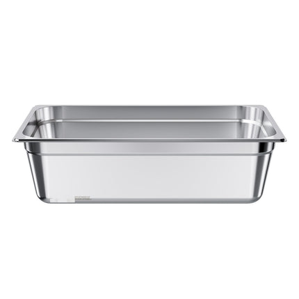 Stainless Steel Hotel Pan, Full Size 145mm Deep, 20.5L