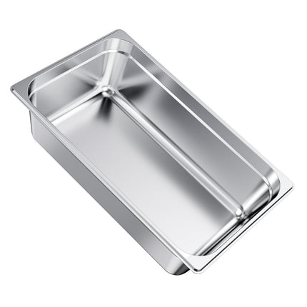 Stainless Steel Hotel Pan, Full Size 145mm Deep, 20.5L