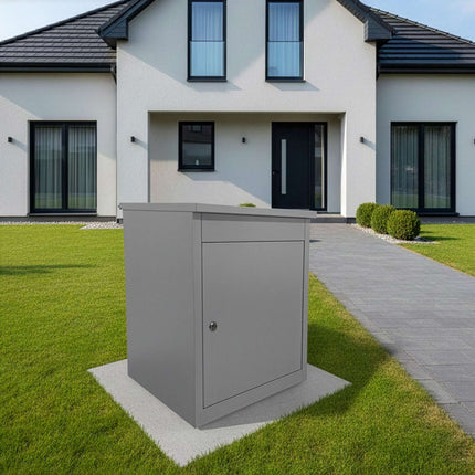 Stainless Steel Parcel Box – Wall/Floor Mountable