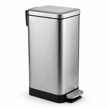 Stainless Steel Pedal Bin, 15L – Soft-Close, Slim Design