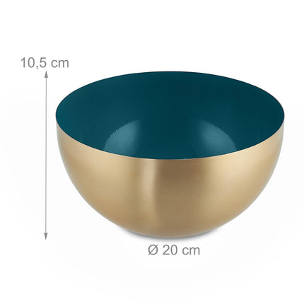 Serving bowl in stainless steel 20 cm