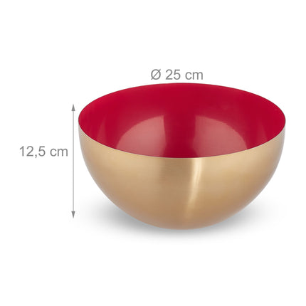 Stainless Steel Serving Bowl 25 cm